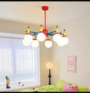 Nordic LED Pendant Lights Colorful Bubbles Beans Chandelier for Living Room by Ljojo
