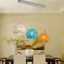 Nordic Restaurant Small Chandelier Three-head Bar Modern Simple Home Dining Room Table Lamp by Ljojo