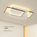 Adjustable Lighting Nordic Modern Bedroom White Ceiling Lamp by Ljojo - LED Light for Living Room