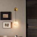 Modern Spanish Marble Wall Lamp Solid Copper Interior lighting Ljojo