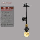 Ljojo Long Rod Marble Wall Lamp for Postmodern Indoor Lighting