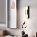 Ljojo Marble LED Wall Light in Copper Finish for Bedroom, Stair, Aisle, Dining Room & Parlor