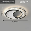 Ljojo LED Round Gold Ceiling Light - Modern Luxe Nordic Style