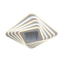 Nordic Iron Ceiling Light Warm Multi-color Bedroom Geometric Design Ljojo