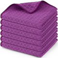 Ljojo Microfiber Dishcloth Set of 6 for Home Cleaning and Polishing