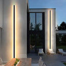 Ljojo Long Strip LED Outdoor Wall Light Aluminum Sconce IP65 110V 220V