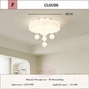 LED Cloud Bubble Ball Chandelier for Living Room Decor by Ljojo