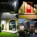 Ljojo™ Outdoor PIR Sensor LED Flood Light Waterproof Spotlight Wall Reflector
