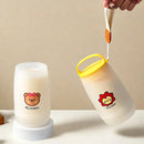 Ljojo Double Wall Water Bottle Cup with Rope Handle for Kids