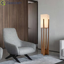 Ljojo Industrial Standing LED Floor Lamp Modern Retro Art Creative Living Room Chandelier