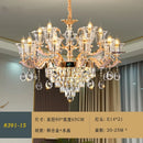 French Crystal Chandelier Luxury Living Room Candle Lamp Ljojo