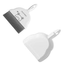 Ljojo Mini Broom Dustpan Set - Household Handheld Sweeping Brush Garbage Shovel