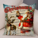 Christmas Santa Claus Pillowcase - Ljojo Christmas Day Party Sofa Decoration Gift