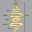 Ljojo LED Pendant Lights for Modern Home Decor - Chandeliers for Dining Room