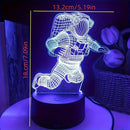Astronaut 3D LED Night Light - Perfect Bedroom Decoration for Astronauts, Birthdays, Graduation - Ljojo