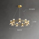 Ljojo LED Pendant Chandelier for Stylish Indoor Room Decor