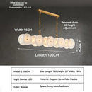 Ljojo Marble Pendant Light with Gold Brass Finish for Home, Hotel, and Bar Decor