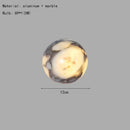 Ljojo Marble Ball Wall Lamp G9 Bulb Stone Sconce for Room Decoration