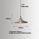 Cement Plate Pendant Light Fixture Modern Nordic Small Lighting | Ljojo