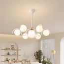 Nordic Glass Pendant Lamp Modern Chandelier for Bedroom Dining Room by Ljojo
