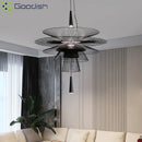 Ljojo Modern Nordic UFO Satellite LED Pendant Light Chandelier for Living Room Decor