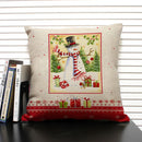 Ljojo Merry Christmas 45x45CM Cushion Cover for Home Decor