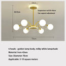 Nordic Pendant Lights Magic Bean Design for Living Room | Ljojo