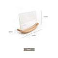 Beech Wood Photo Frame Table by Ljojo: Creative Japanese Style Ornaments