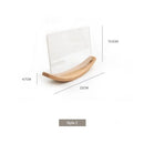 Beech Wood Photo Frame Table by Ljojo: Creative Japanese Style Ornaments