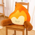 Ljojo Lumbar Support Cushion for Office, Car, Sofa - Flame Pattern, Comfortable Sitting Experience