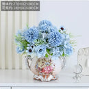 Ljojo™ Ceramic Vase & Flower Arrangement Set - Home Decor Crafts
