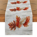 Ljojo Maple Wood Table Runner for Farmhouse Dining Decor
