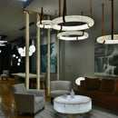 Ljojo Minimalist Marble Pendant Light for Living & Dining Room
