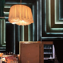 Nordic Simple Fold Fabric E27 Pendant Lights by Ljojo: Elegant Chandeliers for Dining Room & Bedroom