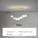 Nordic Led Chandelier Luxury Pendant Light for Kitchen Living Room Home Decor by Ljojo