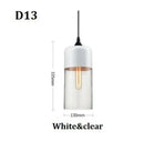 Modern LED Glass Pendant Light Fixture for Kitchen & Dining Room by Ljojo