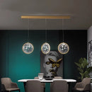 Ljojo Luxury LED Crystal Chandelier for Dining Room and Kitchen