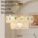 Emerald Green Glass Chandelier for Bedroom and Living Room by Ljojo