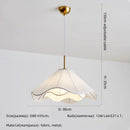 Nordic Fabric Led Chandelier Modern White E27 Pendant Lights - Ljojo