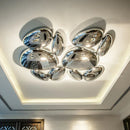 Ljojo LED Cobblestone Ceiling Chandelier for Modern Home Decor