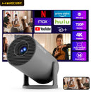 Ljojo™ 4K Android 14 Projector HY300 Pro Dual Wifi6 BT5.4 1280*720P Outdoor Cinema