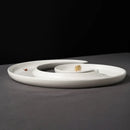 Ljojo Long Strip Ceramic Western Fruit Dish for Special Blended Cuisine