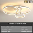 Modern LED Ceiling Light Chandelier for Living Room Bedroom by Ljojo White Simple Home Decor Lighting