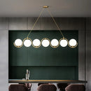 Nordic Bubble Waves LED Pendant Light Cream Chandelier for Home Decor by Ljojo