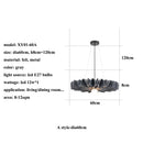Modern Design Felt Led Pendant Light Chandelier for Living Dining Room Bedroom Office by Ljojo