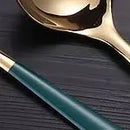 Ljojo Long Handle Soup Spoon - Stainless Steel Cutlery Dinnerware