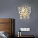 Ljojo Maple Leaf Crystal Glass Ceiling Chandelier for Luxury Living Room Bedrooms