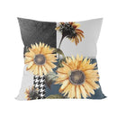 Abstract Line Drawing Girls Print Cushion Cover 45x45cm by Ljojo