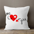 Ljojo LOVE Print Cushion Cover for Home Decor