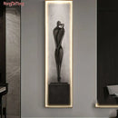 Ljojo Modern Abstract LED Wall Lamp for Home Decor
